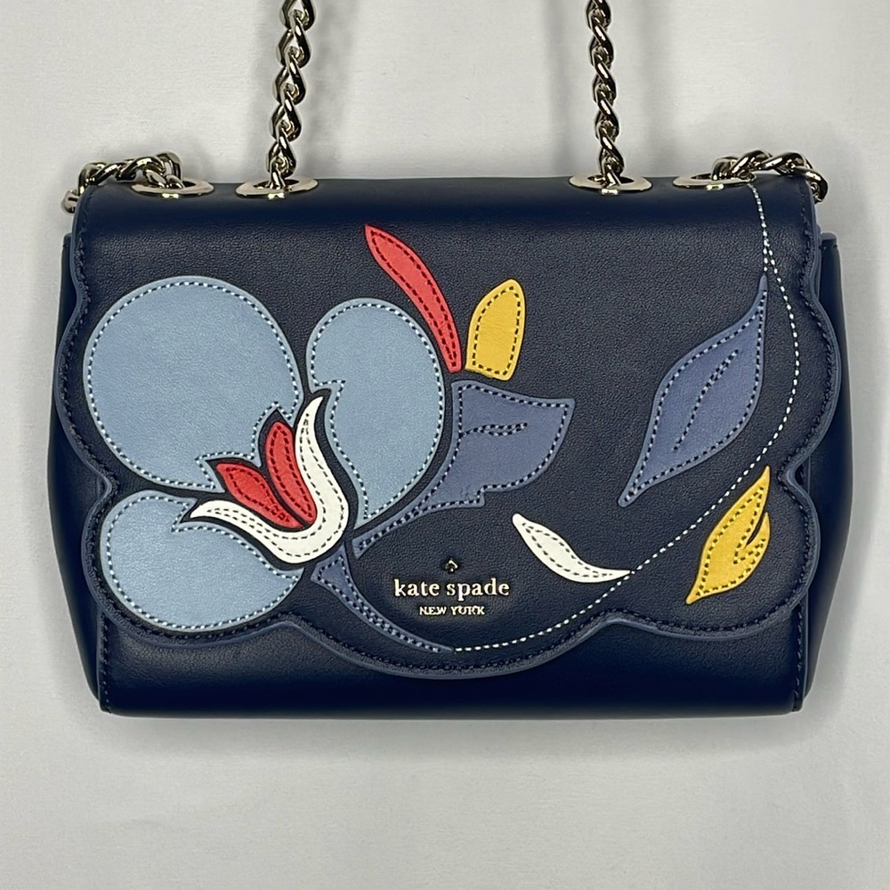 Kate Spade Mini Emelyn Briar Lane Floral Quilt Leather Crossbody